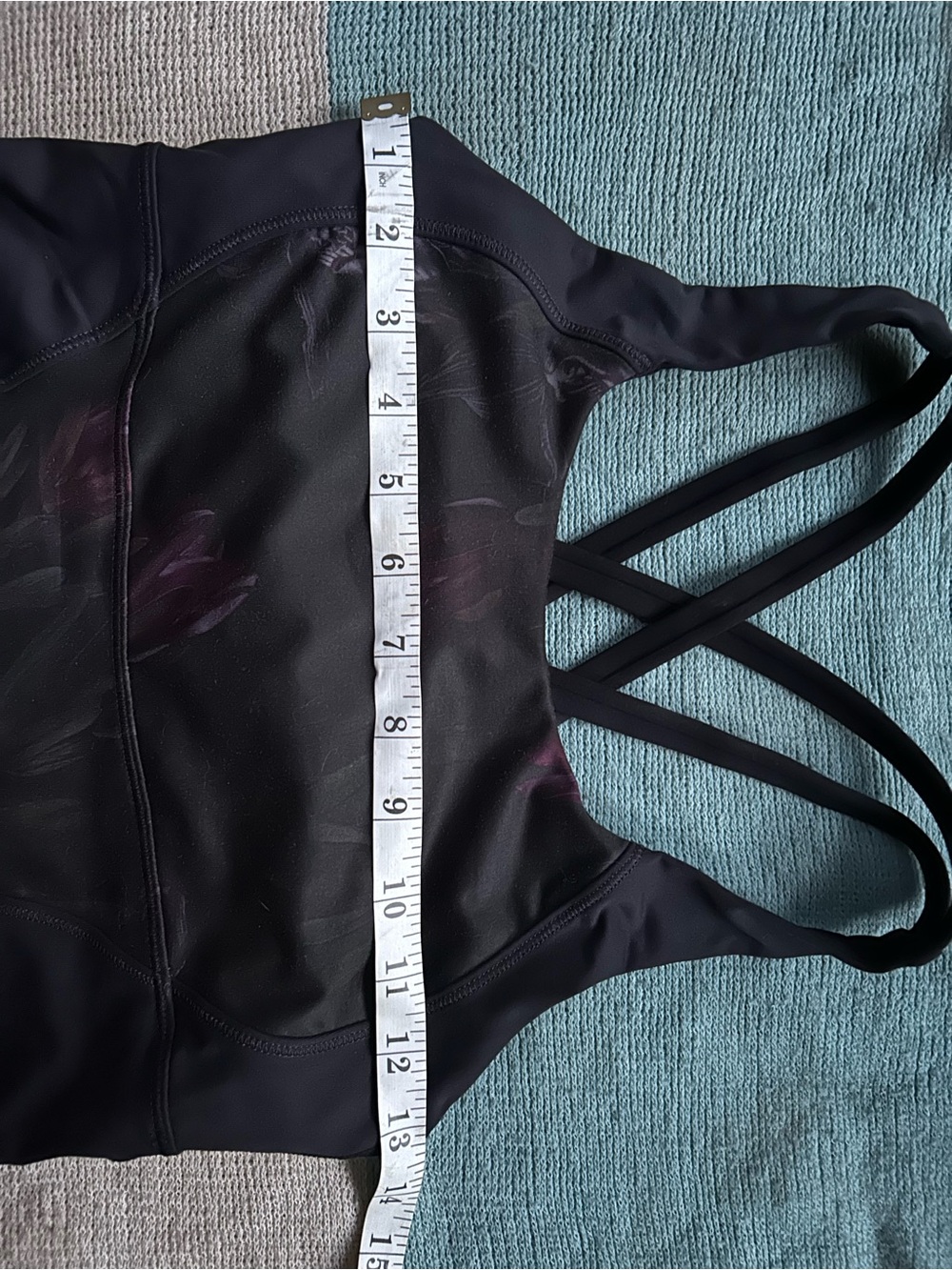Lululemon Energy Tank Midnight Iris Multi / Black SZ 4 (2013) - Picture 6 of 12